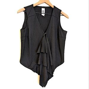 Marc Bouwer Draped Front Vest size Small